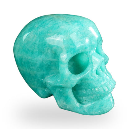Amazonite crystal skull 2.2" SKH20AA04 photo 4
