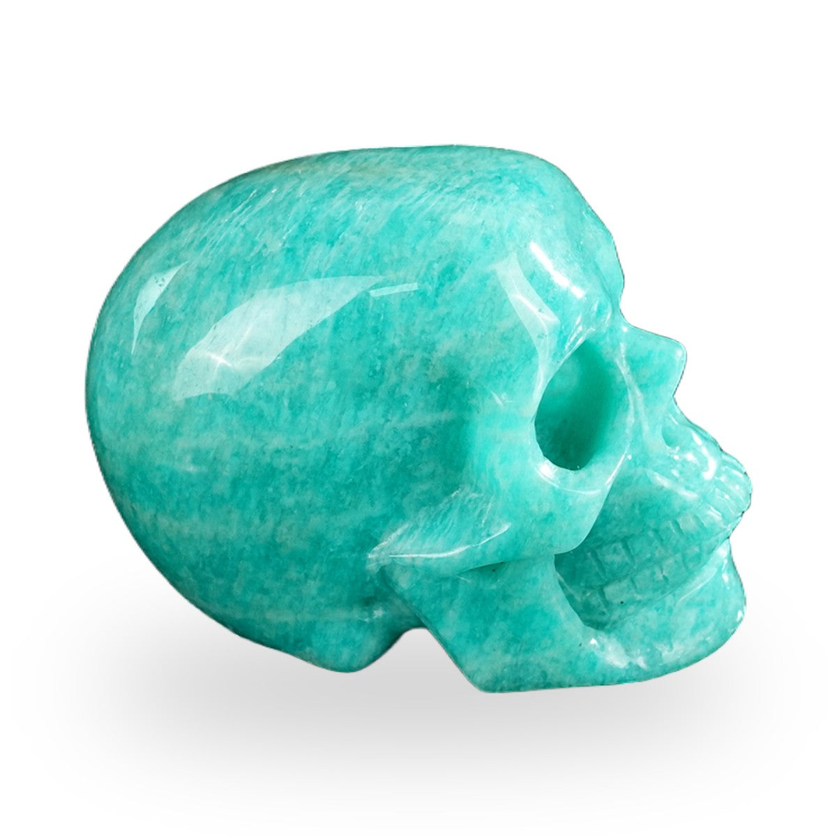 Amazonite crystal skull 2.2" SKH20AA04 photo 5