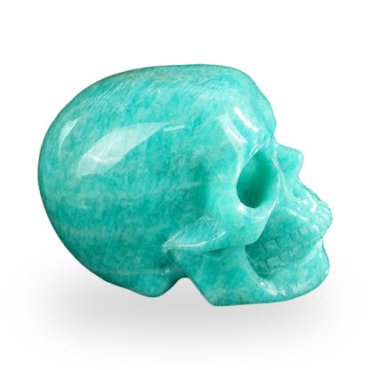 Amazonite crystal skull 2.2" SKH20AA04 photo 5