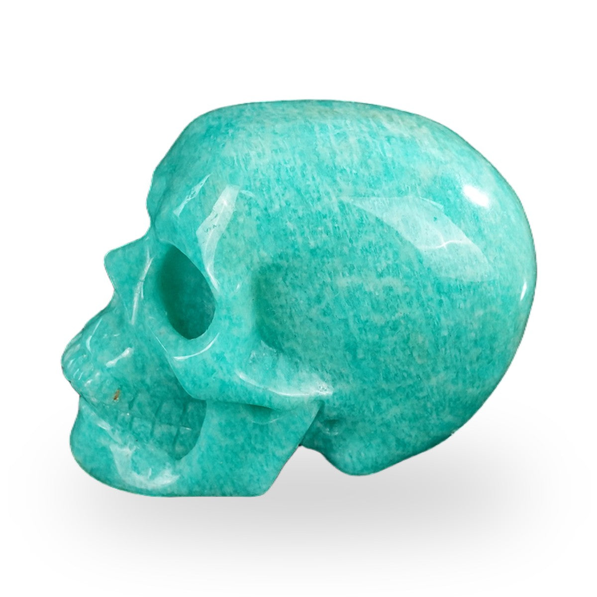 Amazonite crystal skull 2.2" SKH20AA04 photo 6