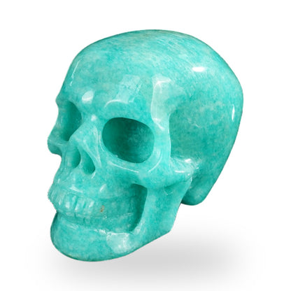 Amazonite crystal skull 2.2" SKH20AA04 photo 8