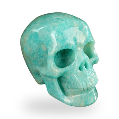 Amazonite crystal skull 2.2" SKH20AA05 photo 3