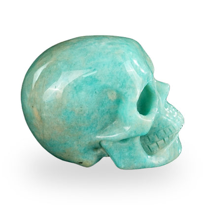 Amazonite crystal skull 2.2" SKH20AA05 photo 5