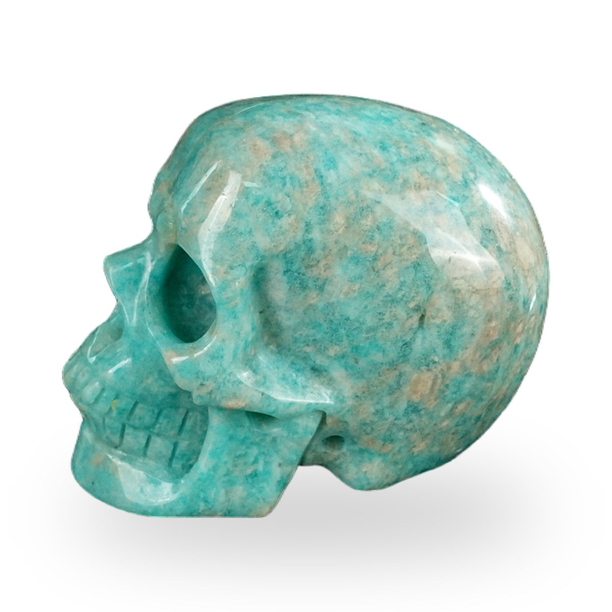 Amazonite crystal skull 2.2" SKH20AA06 photo 6