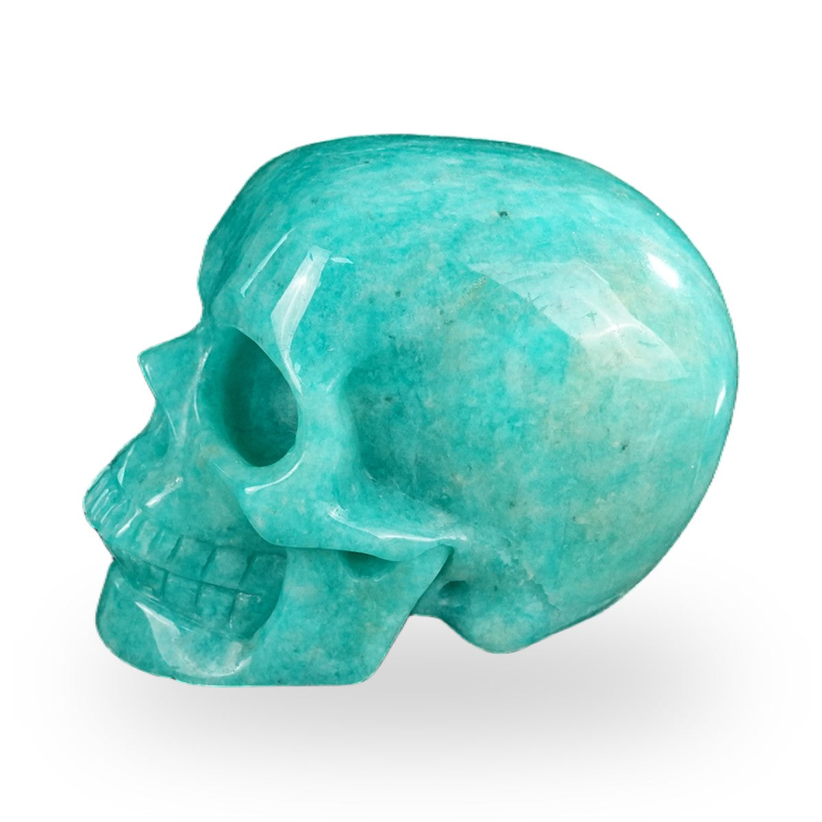 Amazonite crystal skull 2.2" SKH20AA07 photo 6