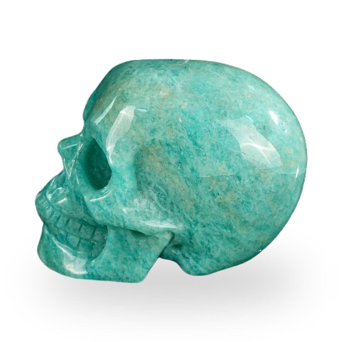 Amazonite crystal skull 2.2" SKH20AA09 photo 6