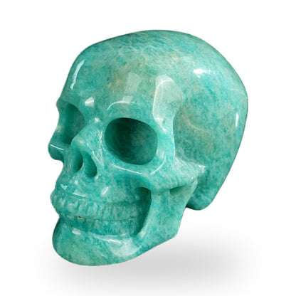 Amazonite crystal skull 2.2" SKH20AA09 photo 8