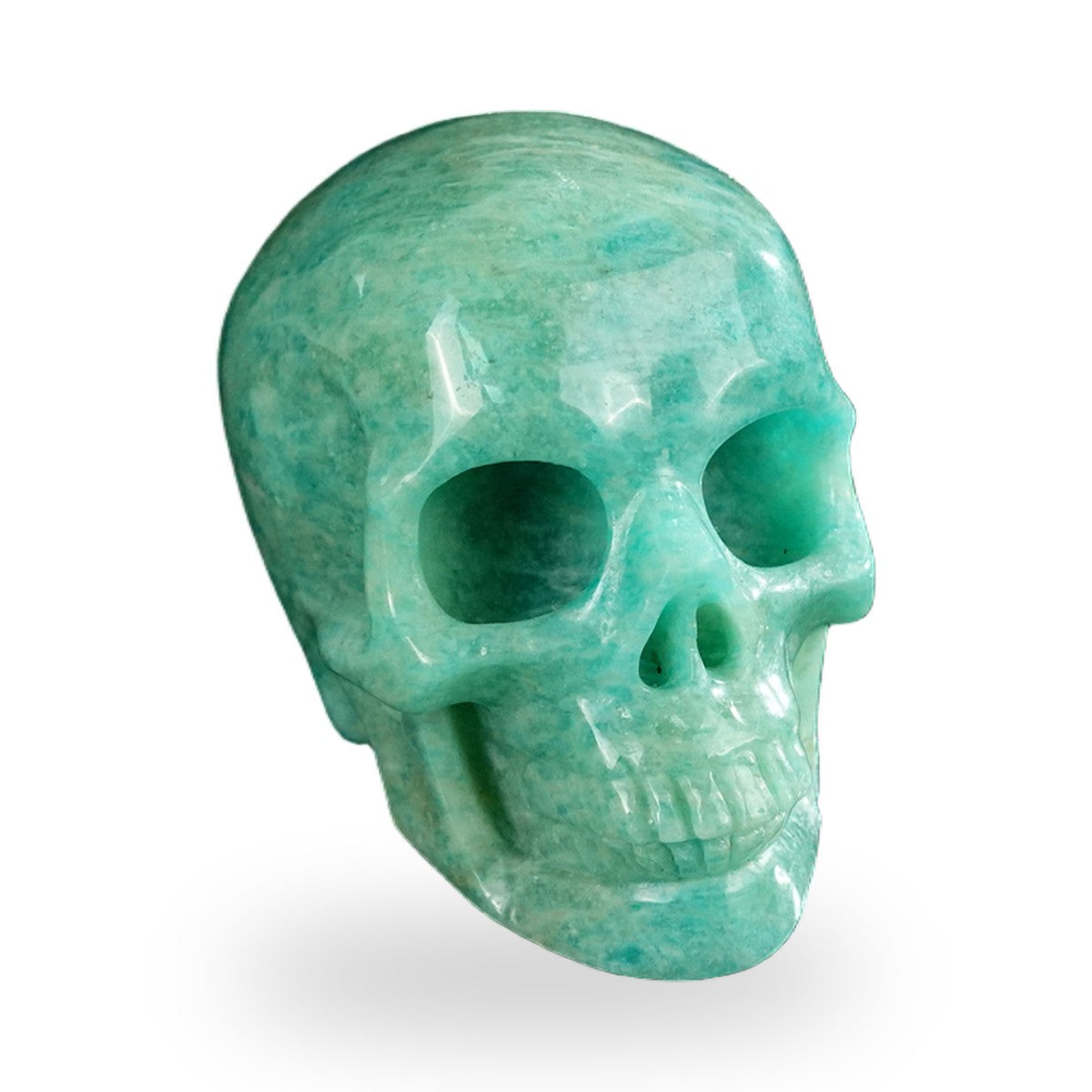 Amazonite crystal skull 2.2" SKH20AA10 photo 5