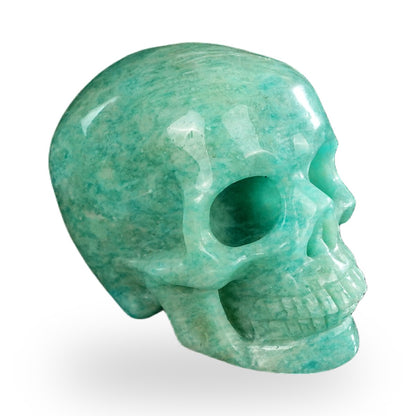 Amazonite crystal skull 2.2" SKH20AA10 photo 7