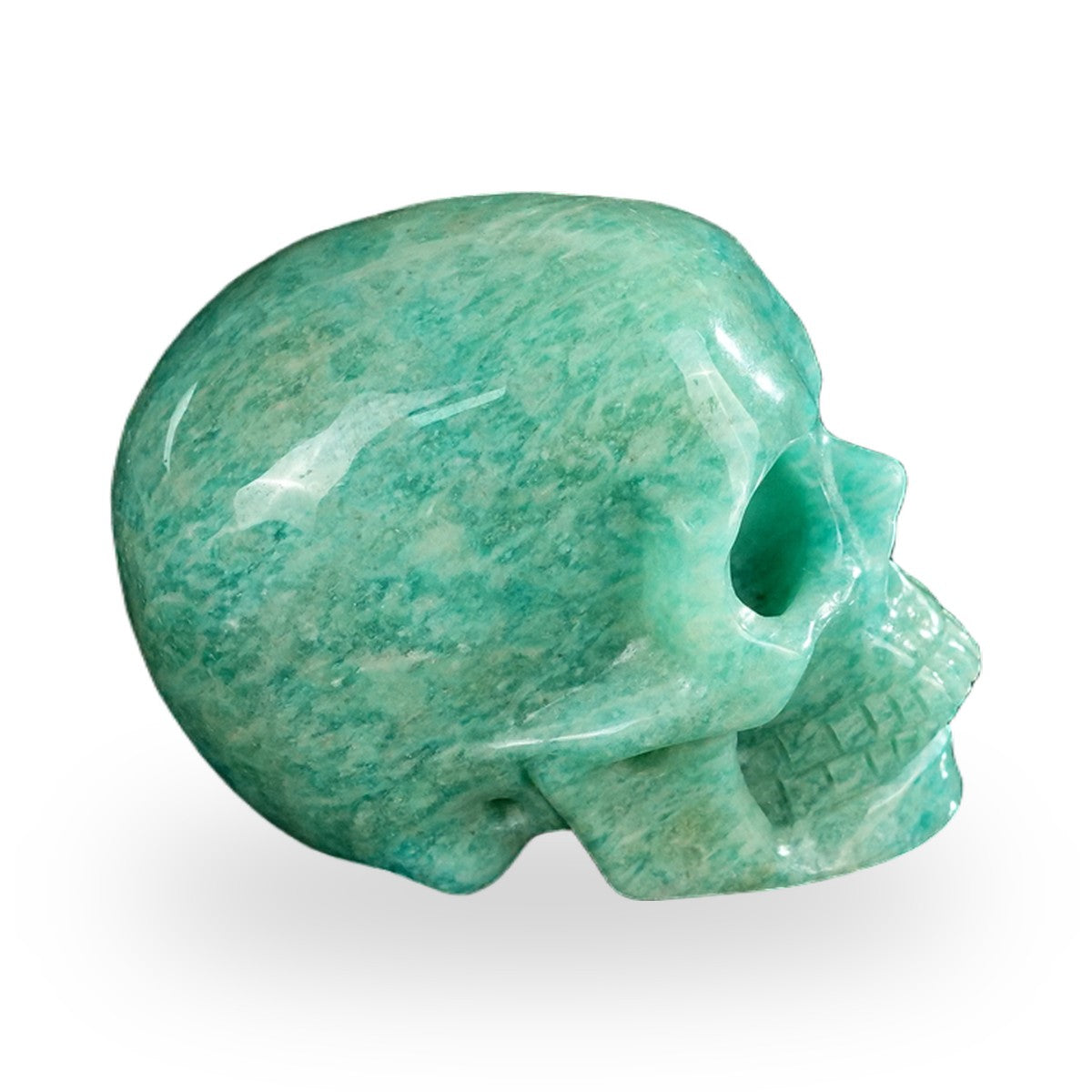 Amazonite crystal skull 2.2" SKH20AA10 photo 8