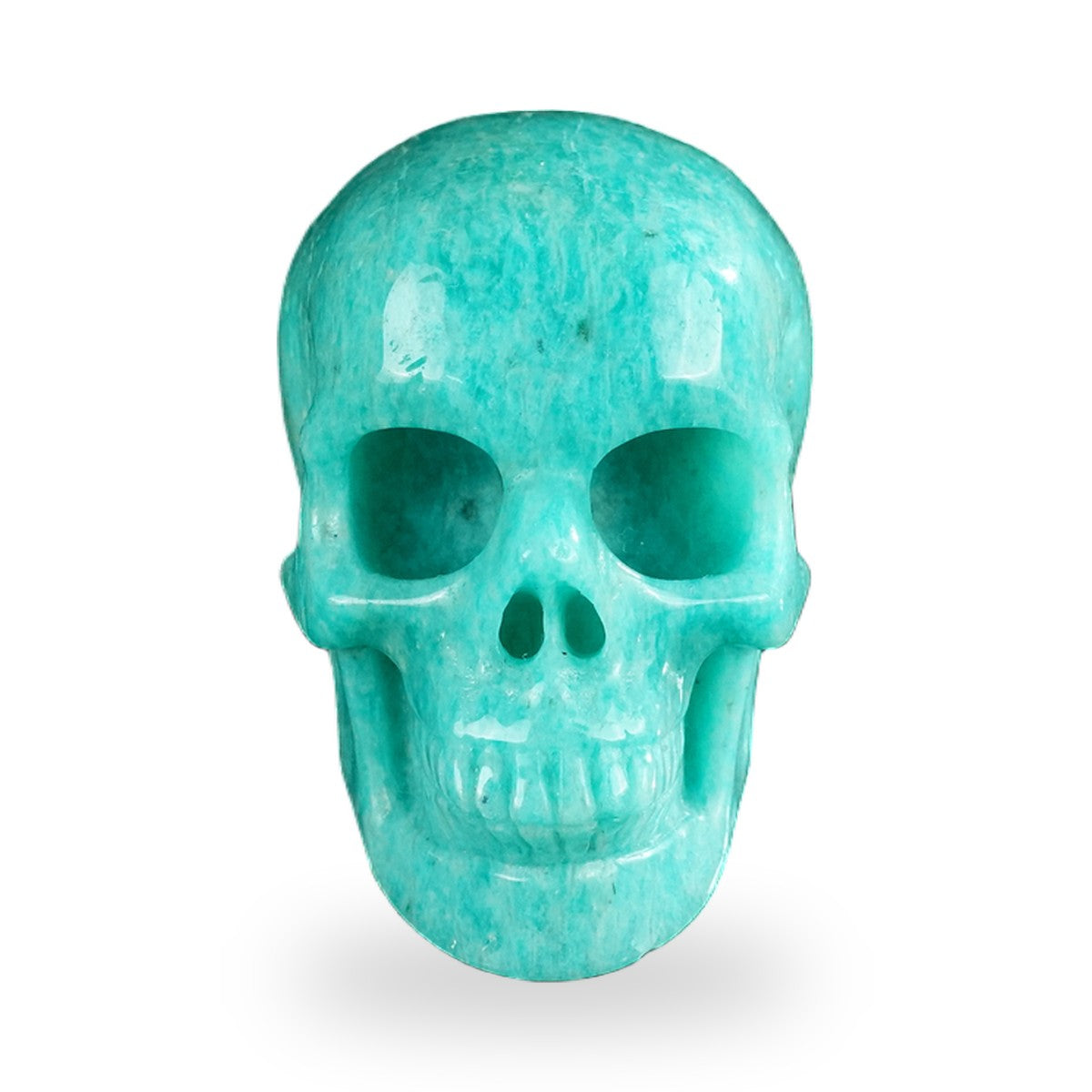 Amazonite crystal skull 2.2" SKH20AA11 photo 1