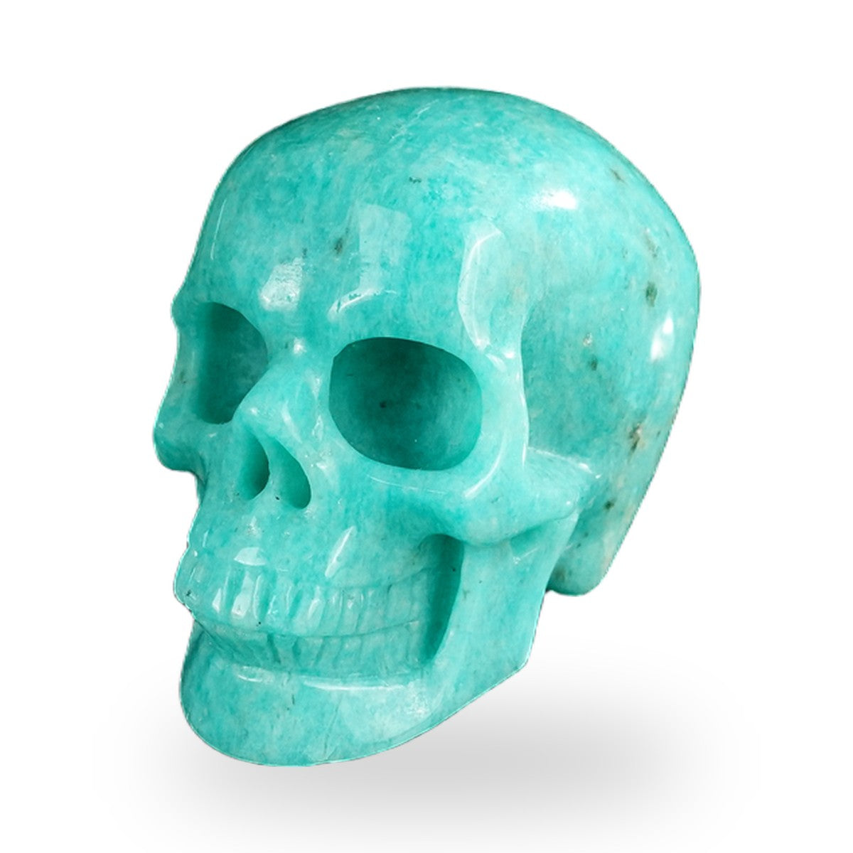 Amazonite crystal skull 2.2" SKH20AA11 photo 2