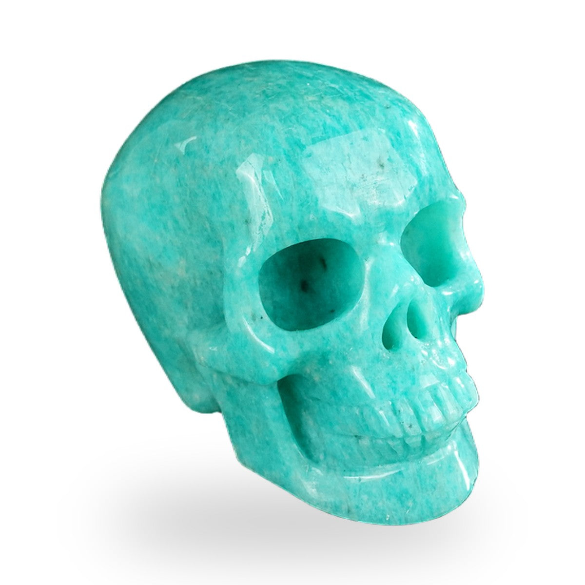Amazonite crystal skull 2.2" SKH20AA11 photo 4