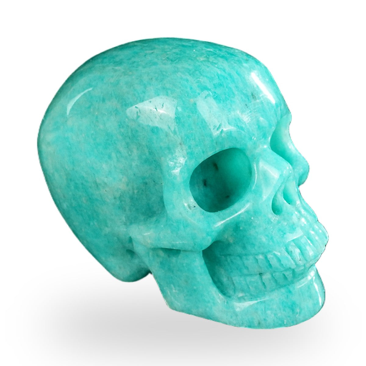 Amazonite crystal skull 2.2" SKH20AA11 photo 5