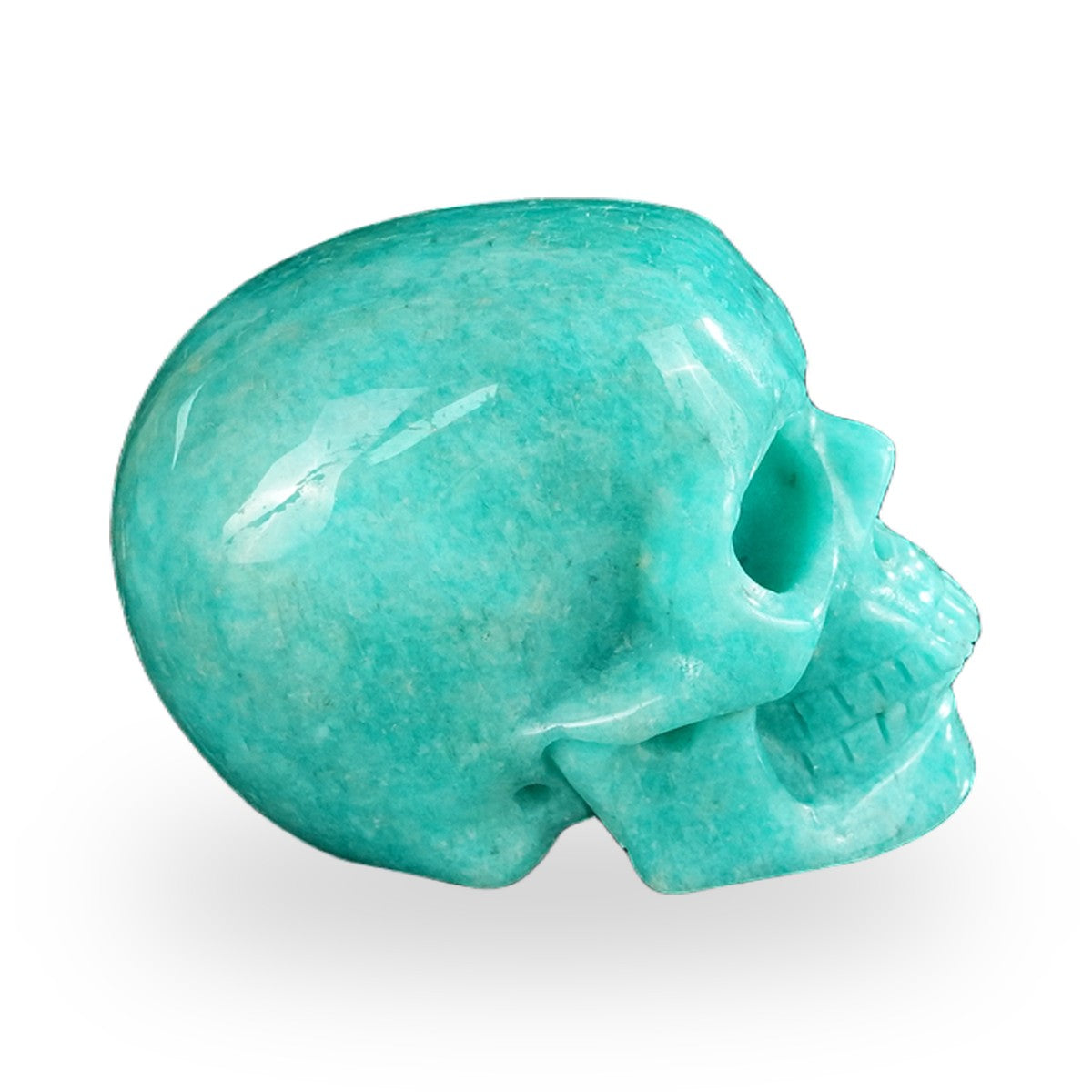 Amazonite crystal skull 2.2" SKH20AA11 photo 6