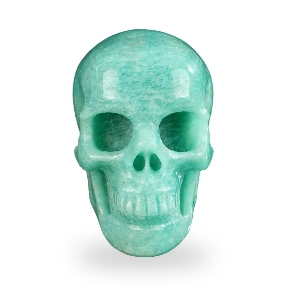 Amazonite crystal skull 2.2" SKH20AA12 photo 1