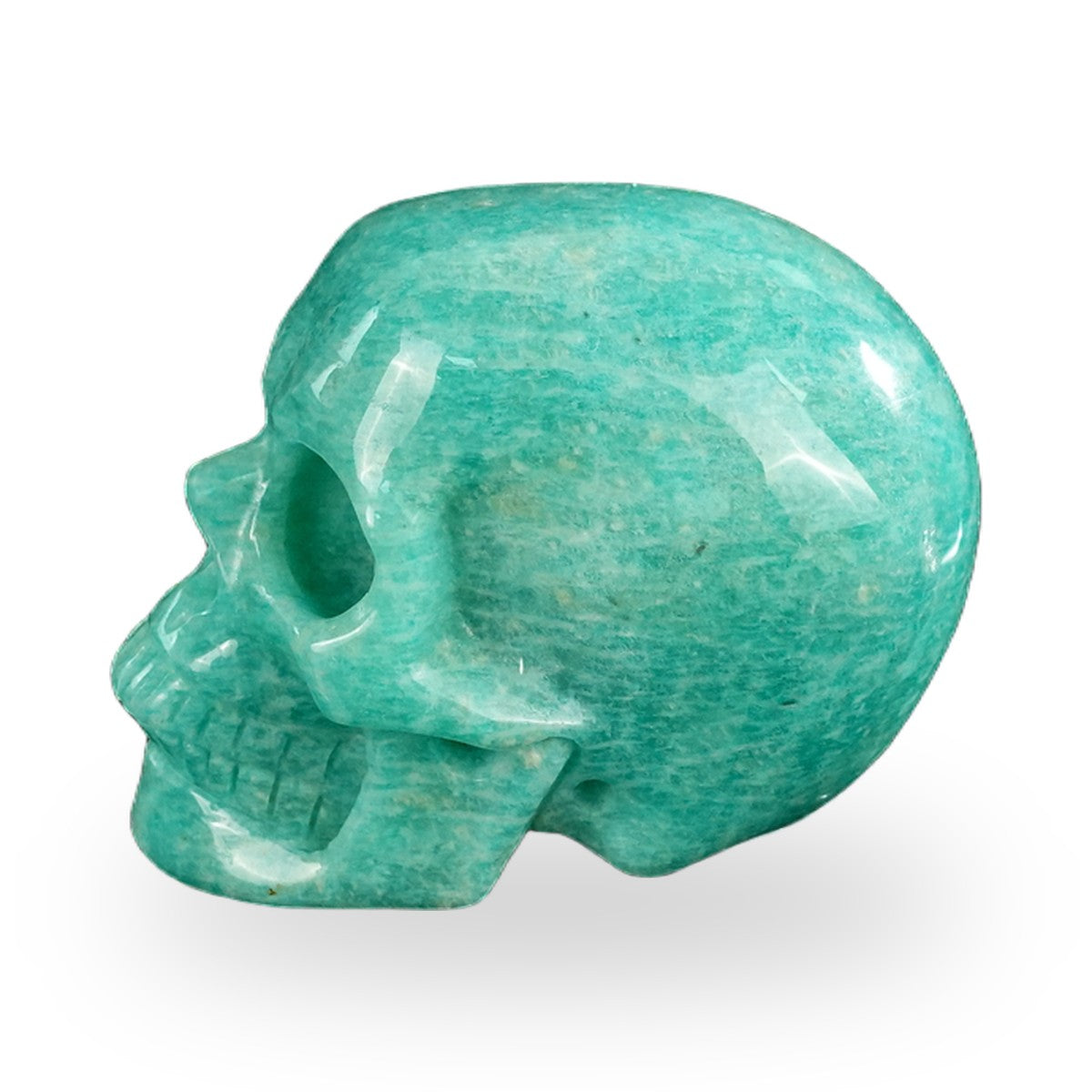 Amazonite crystal skull 2.2" SKH20AA12 photo 7