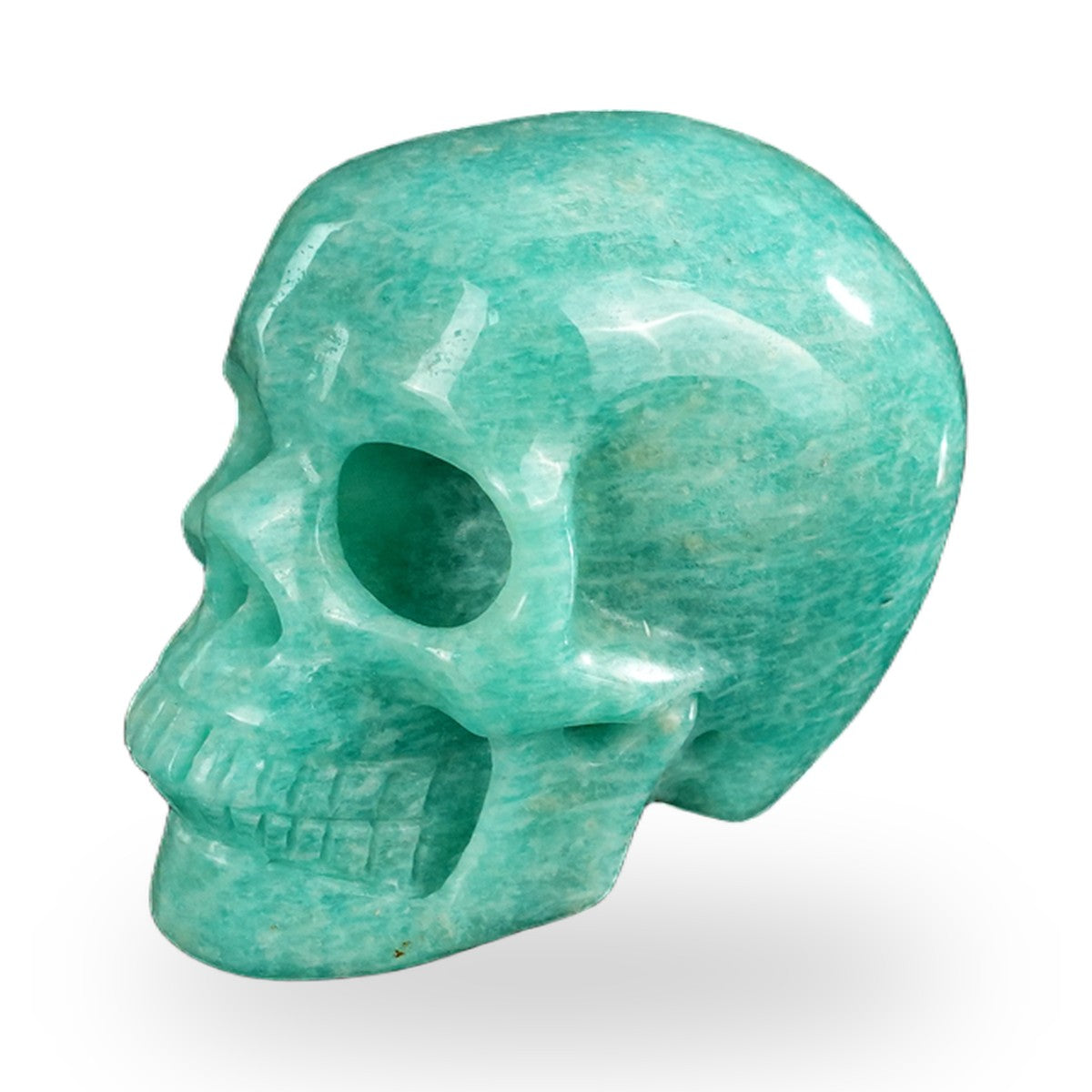Amazonite crystal skull 2.2" SKH20AA12 photo 8