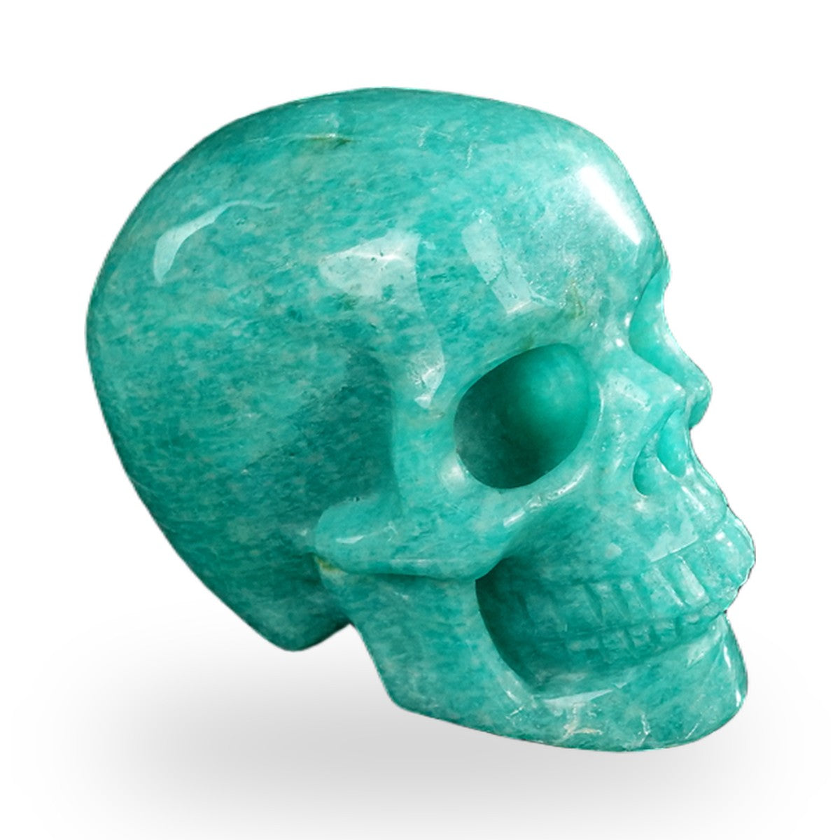 Amazonite crystal skull 2.2" SKH20AA13 photo 4