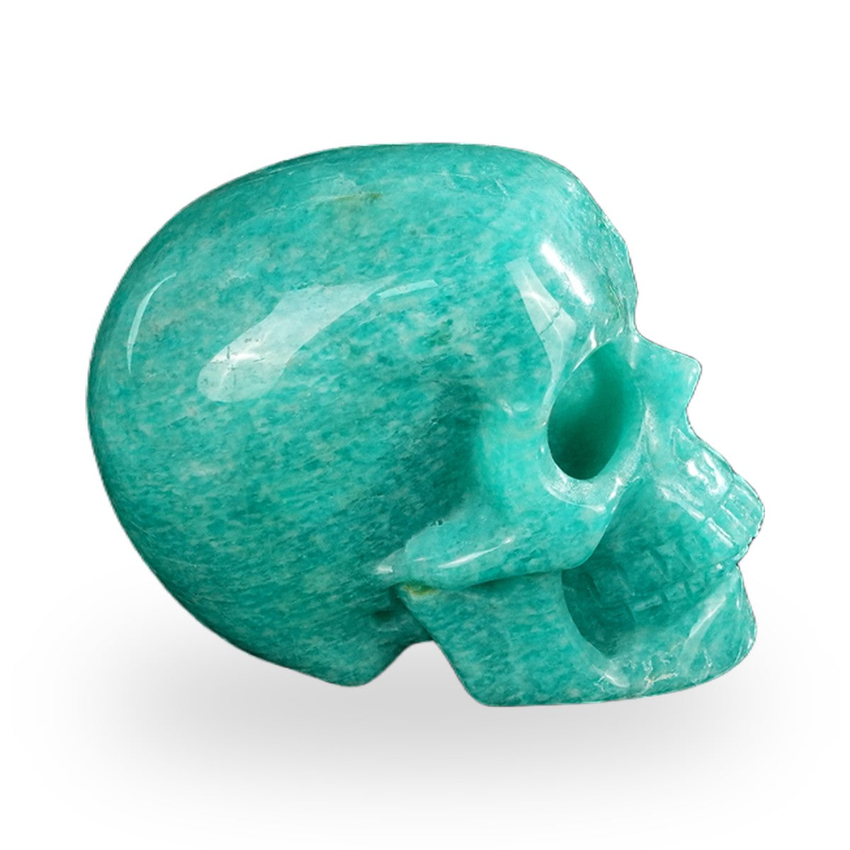 Amazonite crystal skull 2.2" SKH20AA13 photo 5
