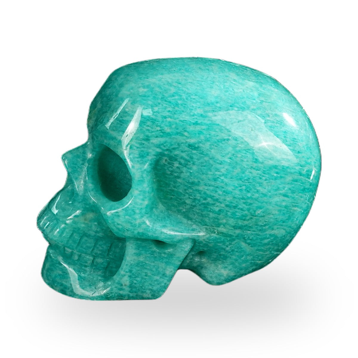 Amazonite crystal skull 2.2" SKH20AA13 photo 6