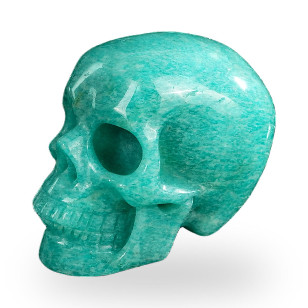 Amazonite crystal skull 2.2" SKH20AA13 photo 7