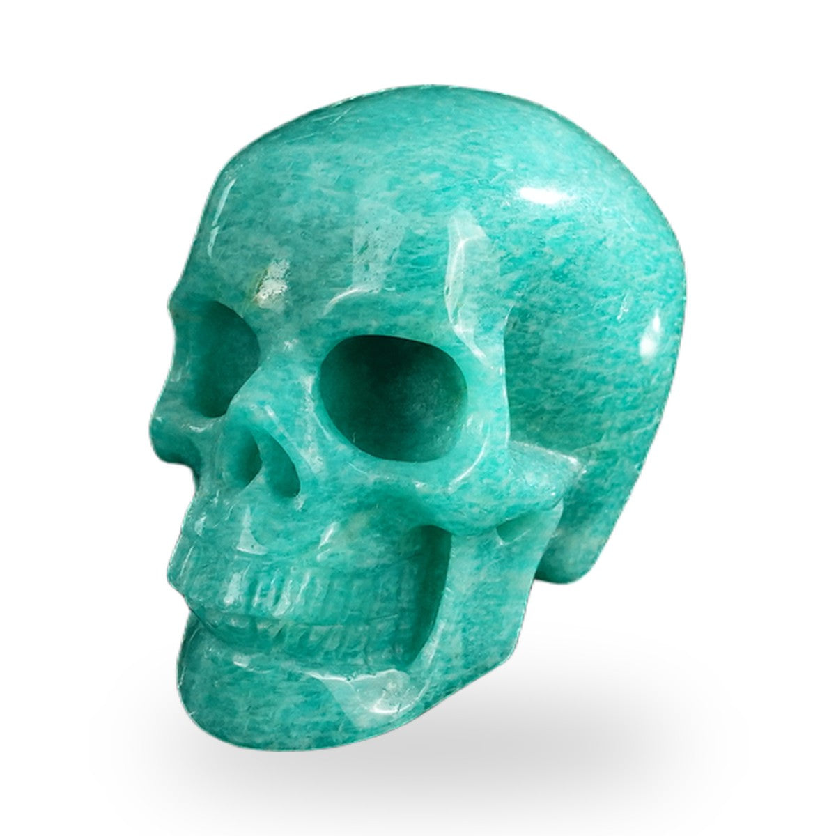 Amazonite crystal skull 2.2" SKH20AA13 photo 8