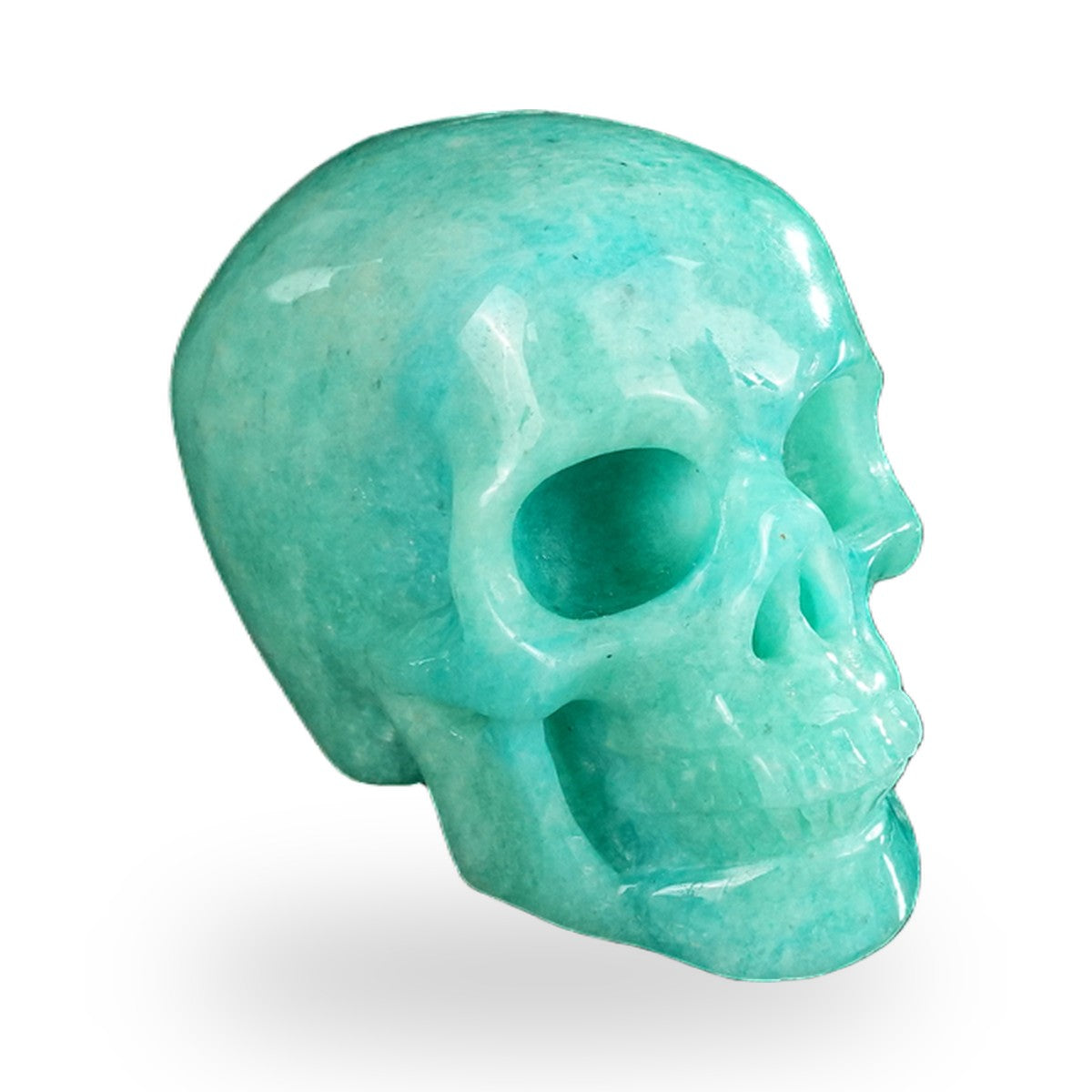 Amazonite crystal skull 2.2" SKH20AA14 photo 3