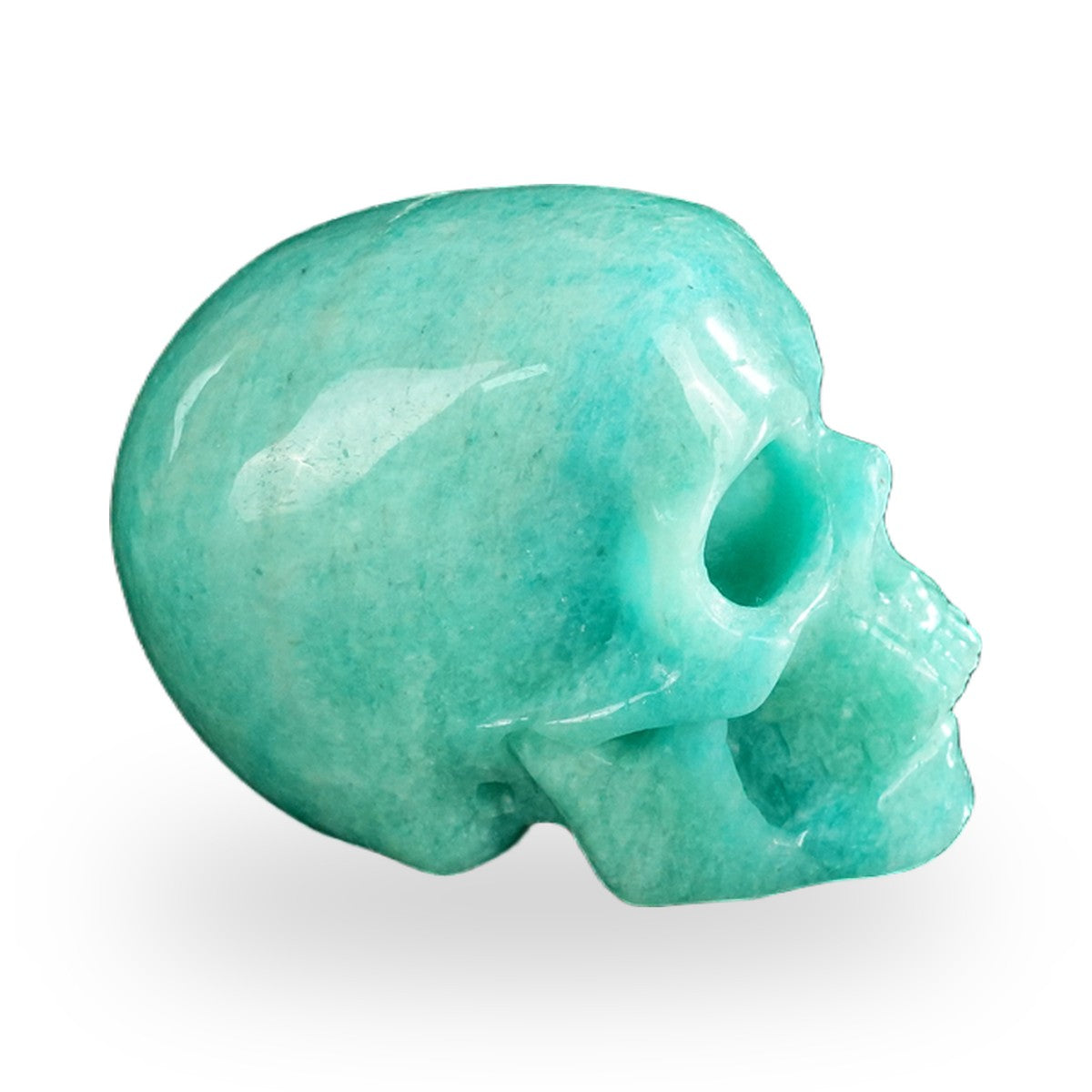 Amazonite crystal skull 2.2" SKH20AA14 photo 5