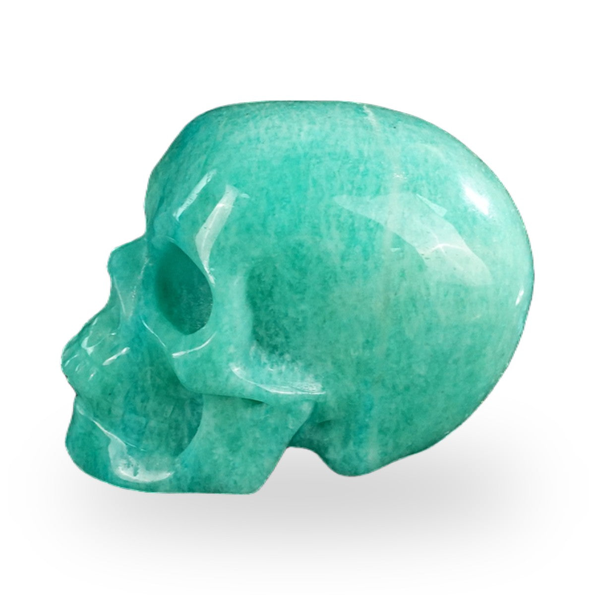 Amazonite crystal skull 2.2" SKH20AA14 photo 6