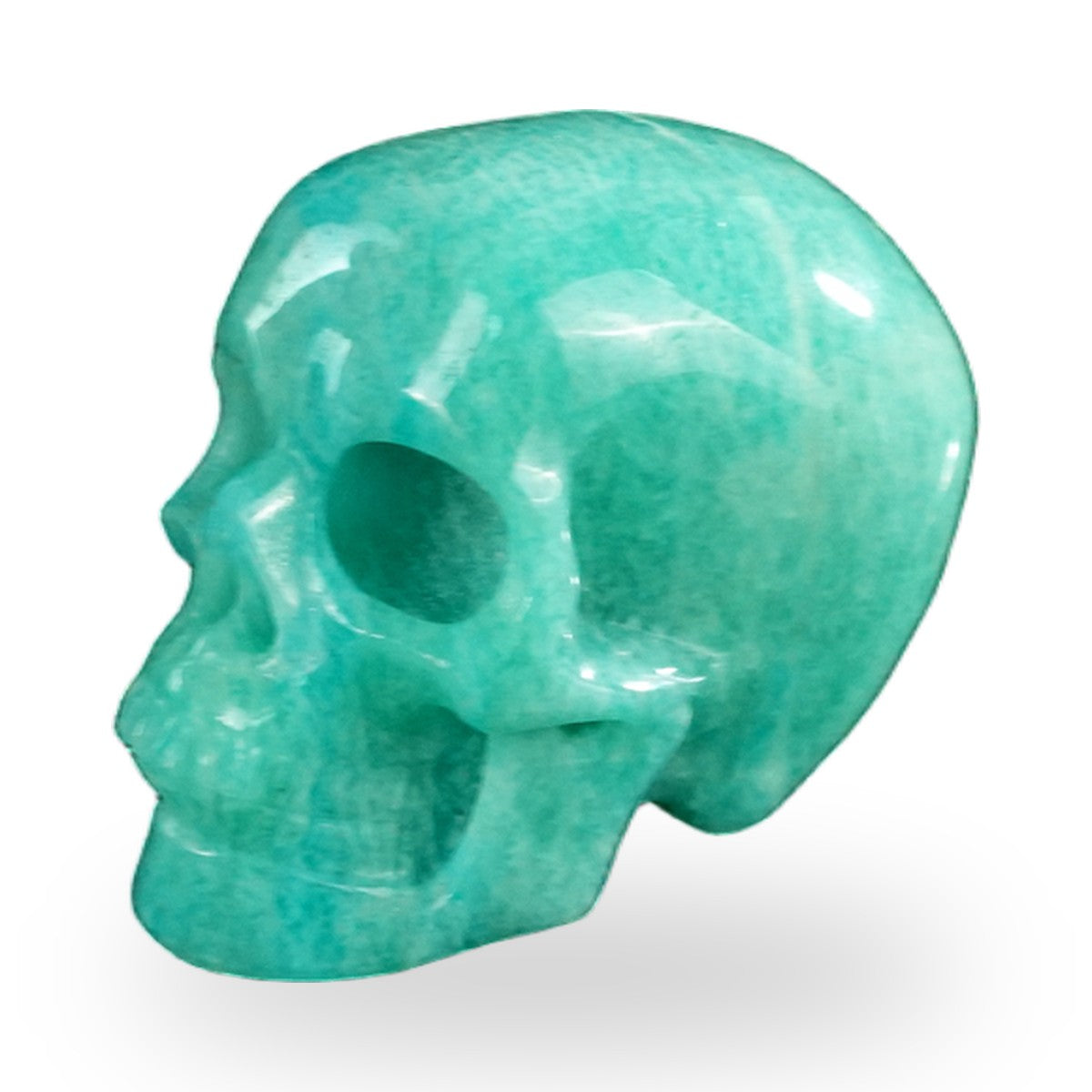 Amazonite crystal skull 2.2" SKH20AA14 photo 7