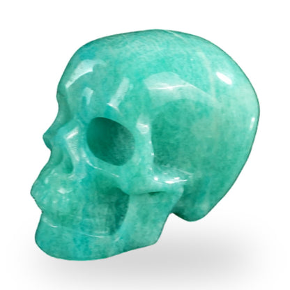 Amazonite crystal skull 2.2" SKH20AA14 photo 7