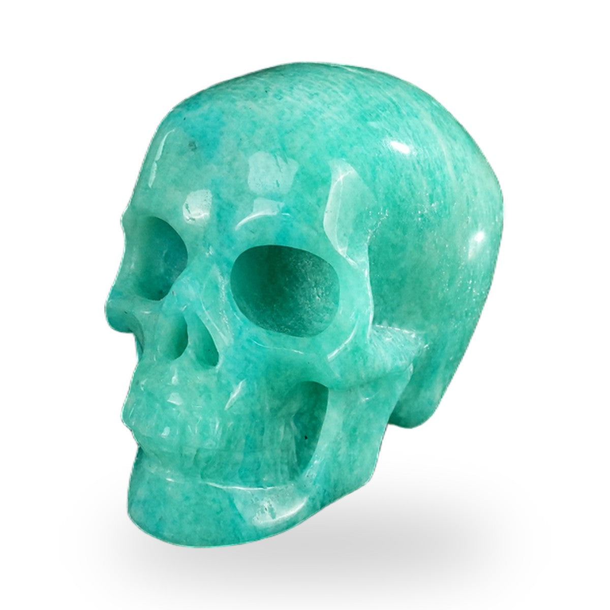 Amazonite crystal skull 2.2" SKH20AA14 photo 8
