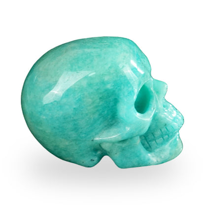 Amazonite crystal skull 2.2" SKH20AA15 photo 5