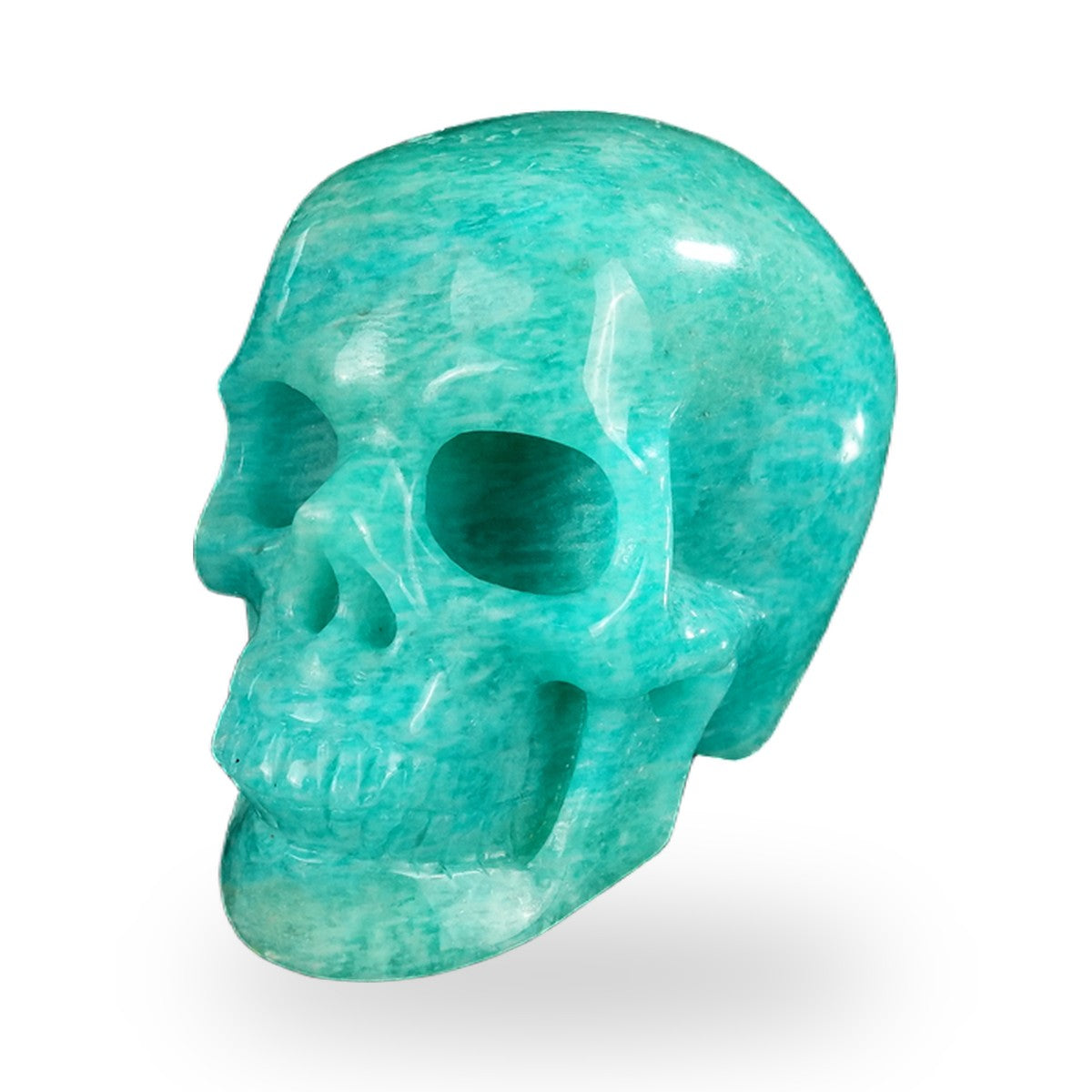 Amazonite crystal skull 2.2" SKH20AA15 photo 8