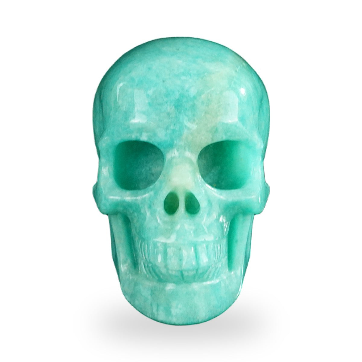 Amazonite crystal skull 2.2" SKH20AA16 photo 1