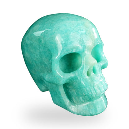 Amazonite crystal skull 2.2" SKH20AA16 photo 3