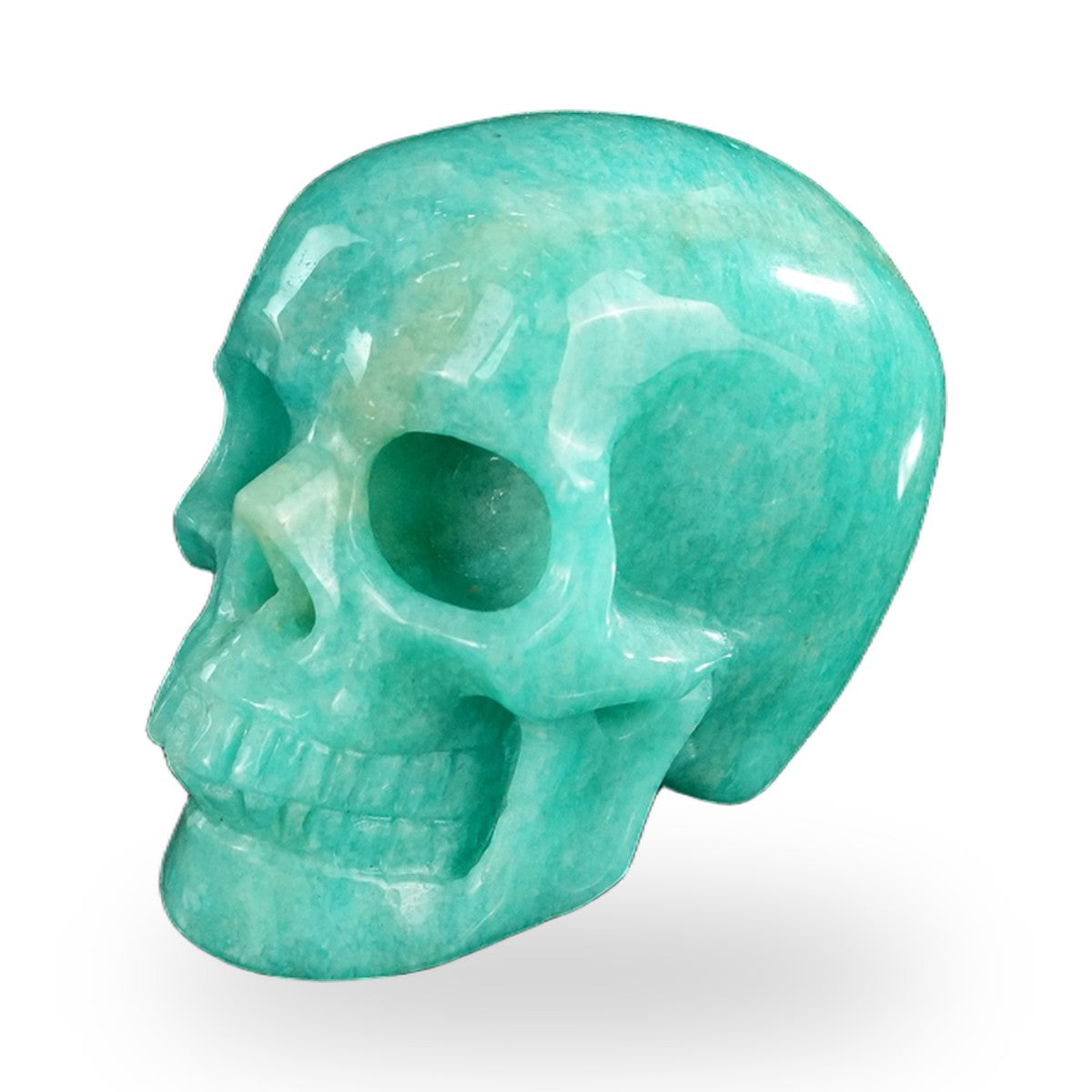 Amazonite crystal skull 2.2" SKH20AA16 photo 7