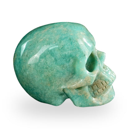 Amazonite crystal skull 2.2" SKH20AA17 photo 5