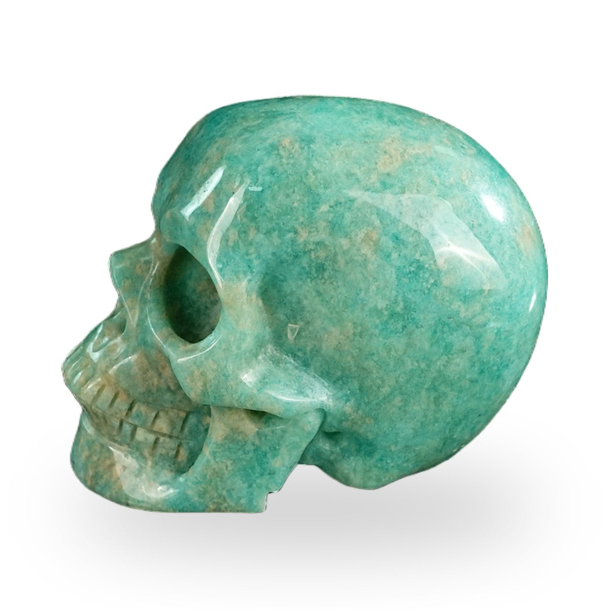Amazonite crystal skull 2.2" SKH20AA17 photo 6