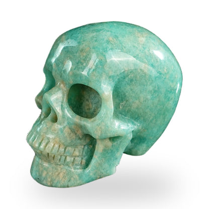 Amazonite crystal skull 2.2" SKH20AA17 photo 7