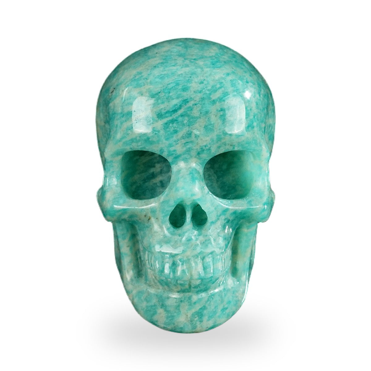 Amazonite crystal skull 2.2" SKH20AA18 photo 1