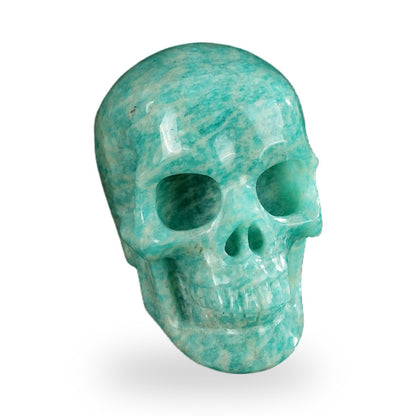 Amazonite crystal skull 2.2" SKH20AA18 photo 3