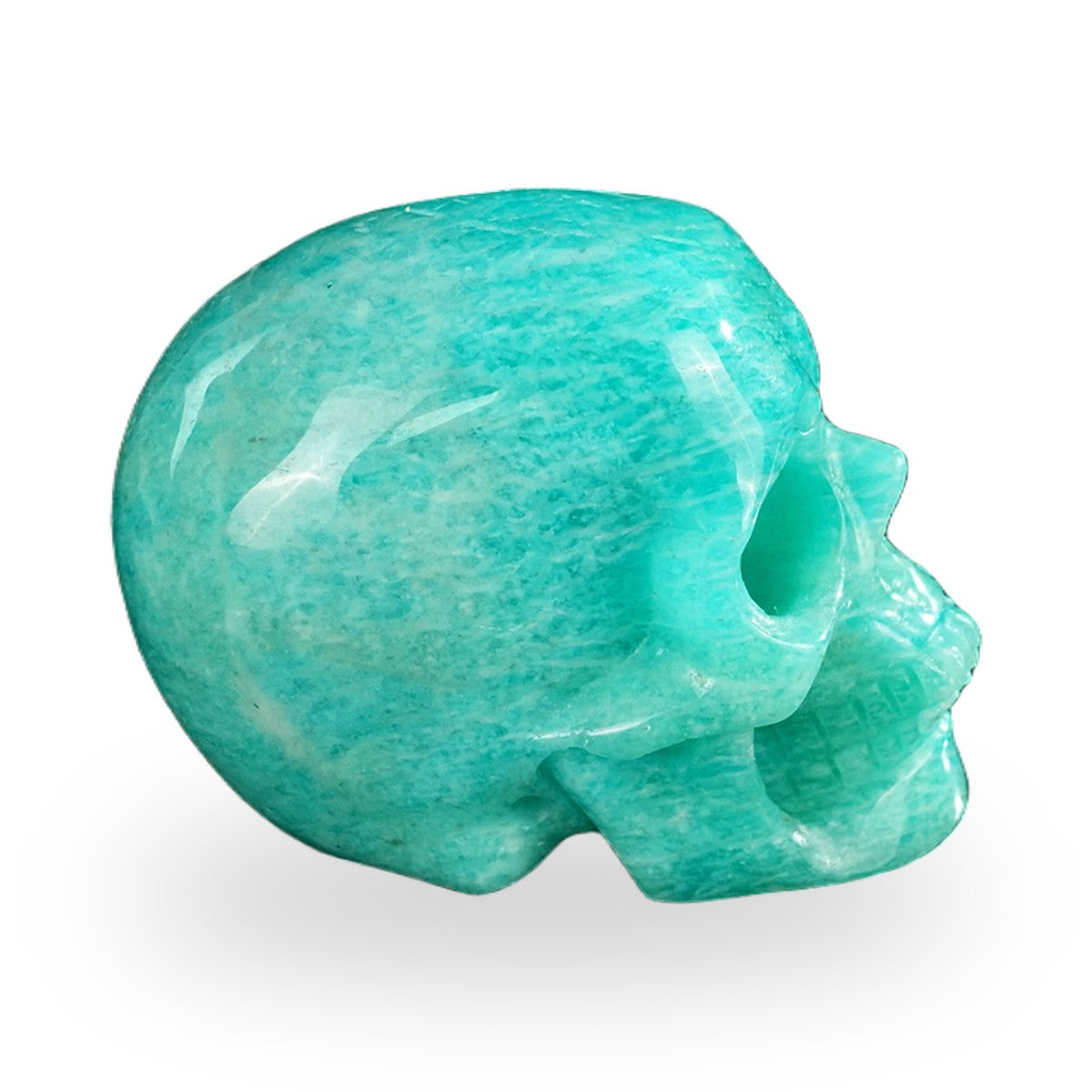 Amazonite crystal skull 2.2" SKH20AA19 photo 5