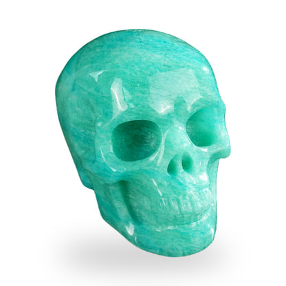 Amazonite crystal skull 2.2" SKH20AA20 photo 3