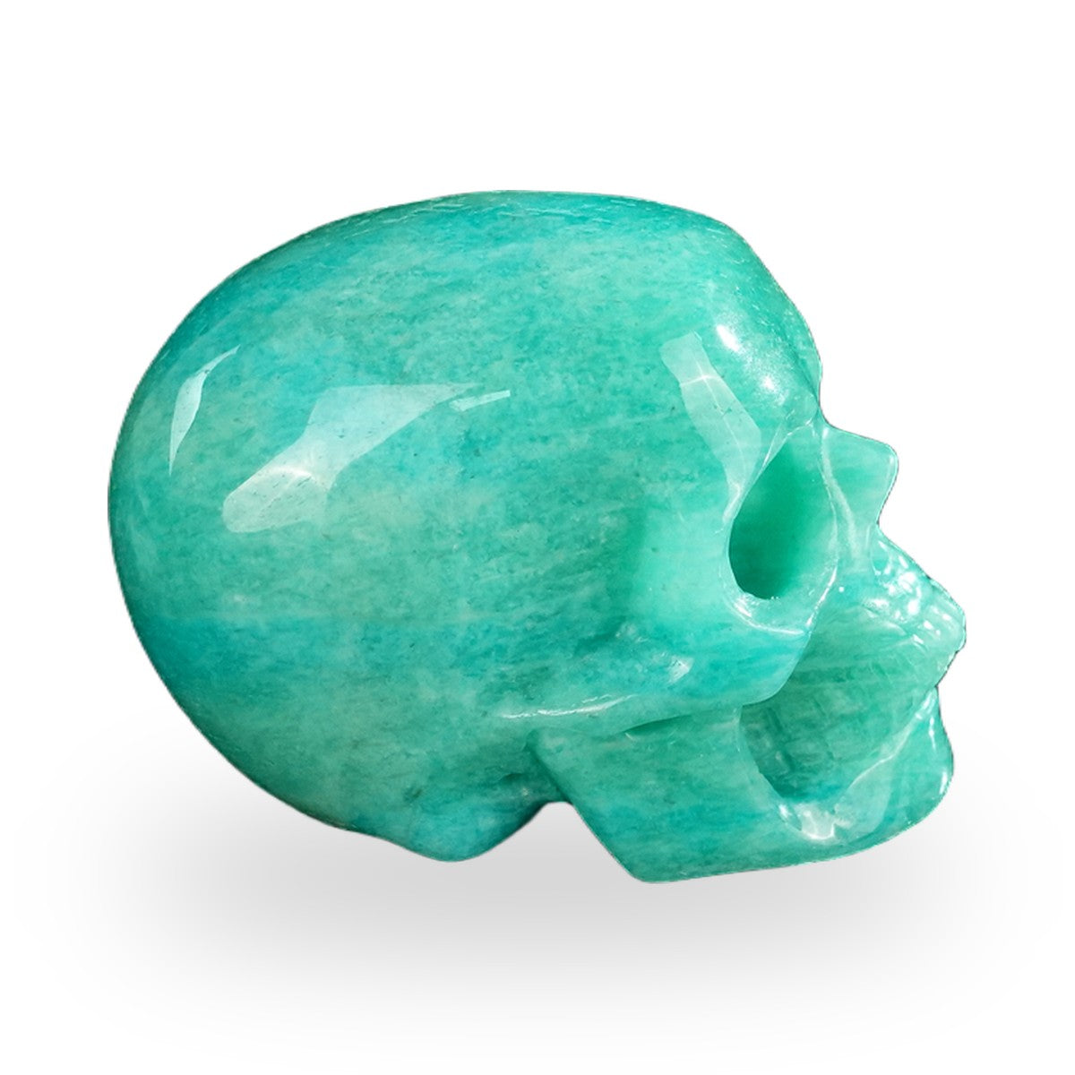 Amazonite crystal skull 2.2" SKH20AA20 photo 6