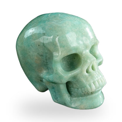 Amazonite crystal skull 3" SKH30AA01 view 3