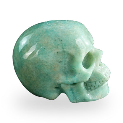 Amazonite crystal skull 3" SKH30AA01 view 5