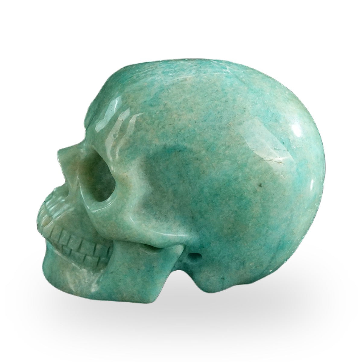 Amazonite crystal skull 3" SKH30AA01 view 6