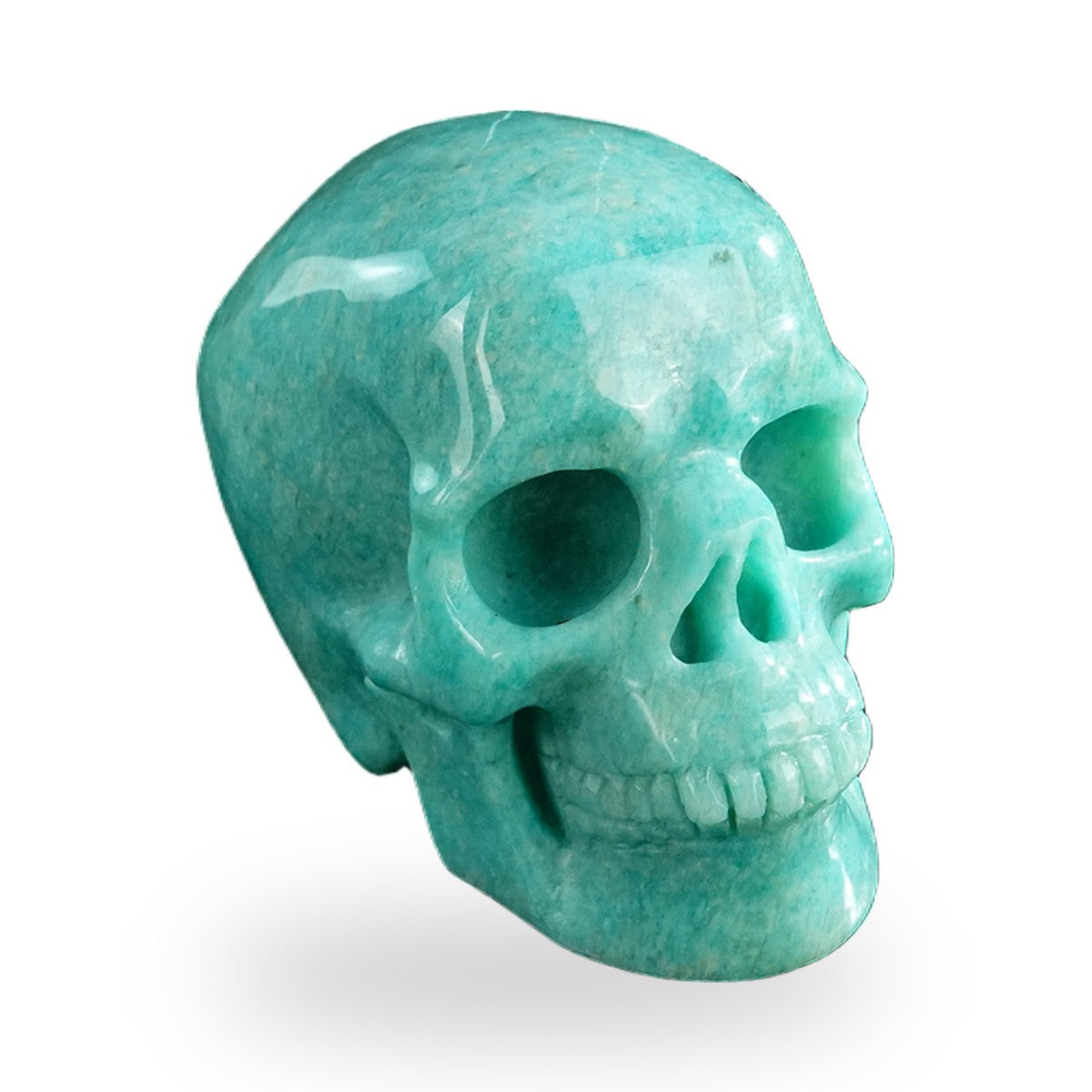 Amazonite crystal skull 3" SKH30AA02 photo 3